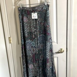Desigual skirt new with tags Beautiful bohemian print size six